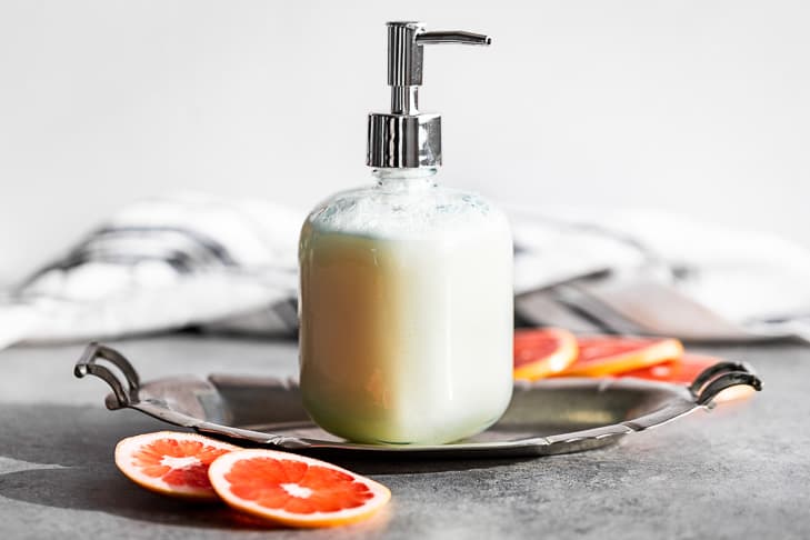 Easy DIY Grapefruit Ginger Body Wash: True Natural Skincare