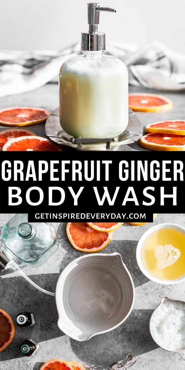 Whisk Up a Refreshing 4-Ingredient Grapefruit Ginger Wash